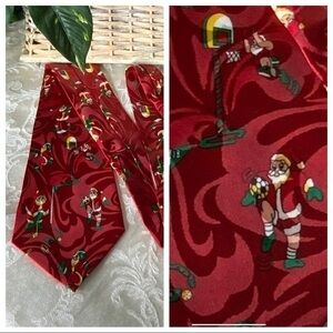SANTA CLAUSE Red Sorts Tie by Steven Harris